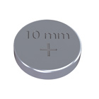 thru hole and surface mount retainers for 9 and 10mm diameter coin cell batteries